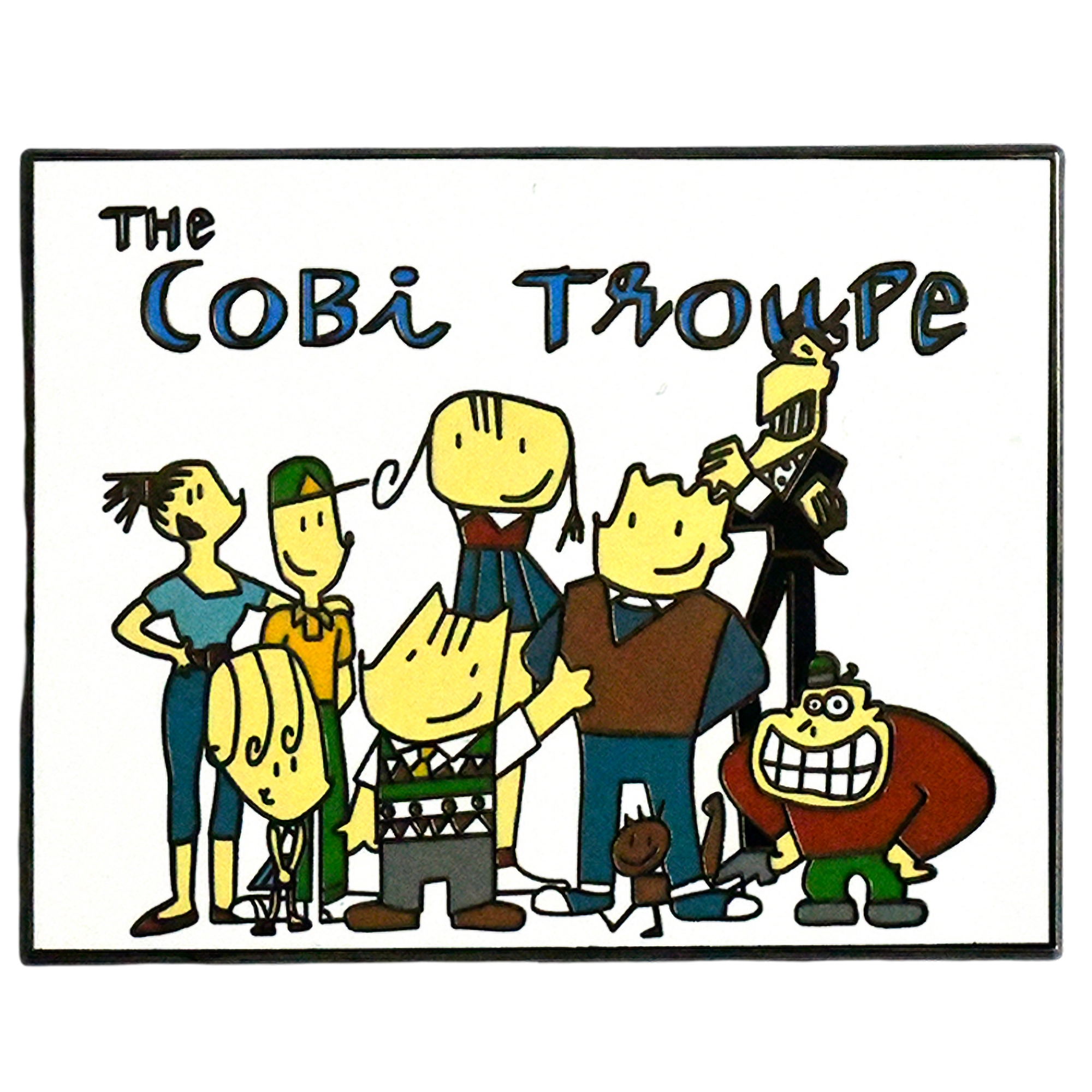 Cobi y la troupe de Barcelona 92