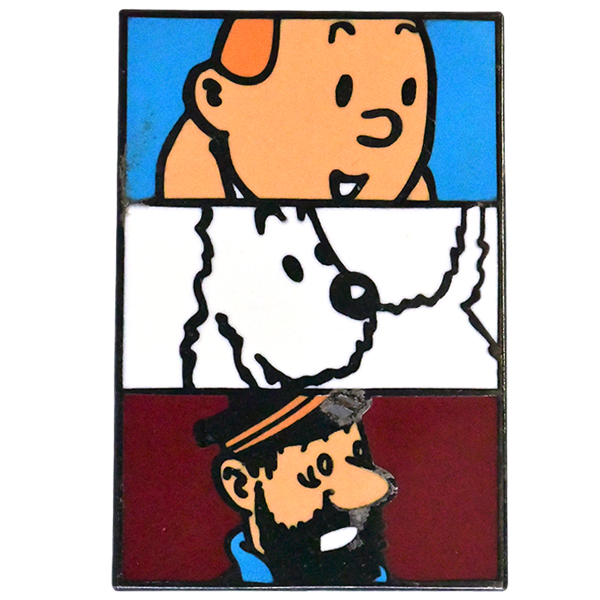 Tintín + Milú + Capitán Haddock