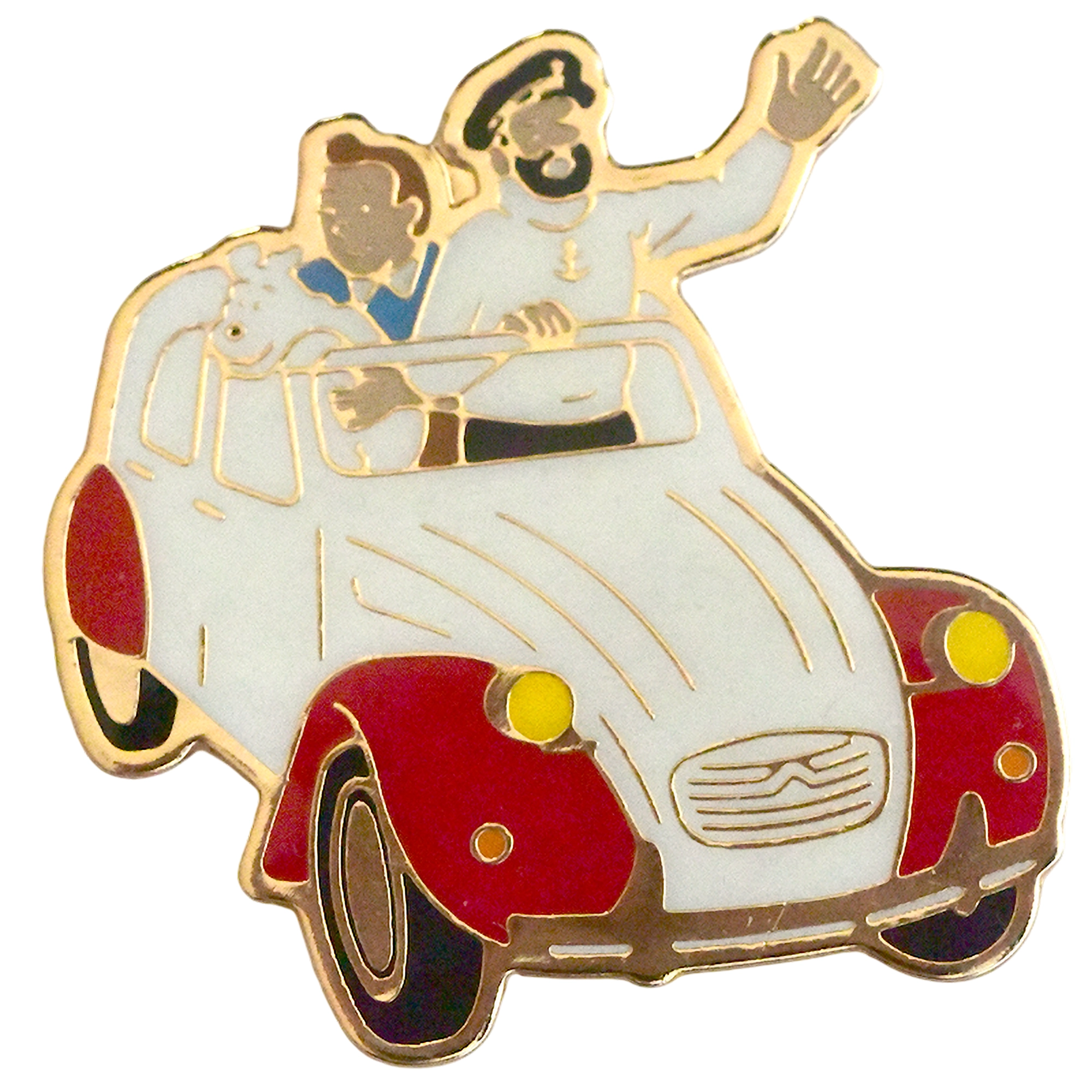 Tintín + Milú + Capitán Haddock