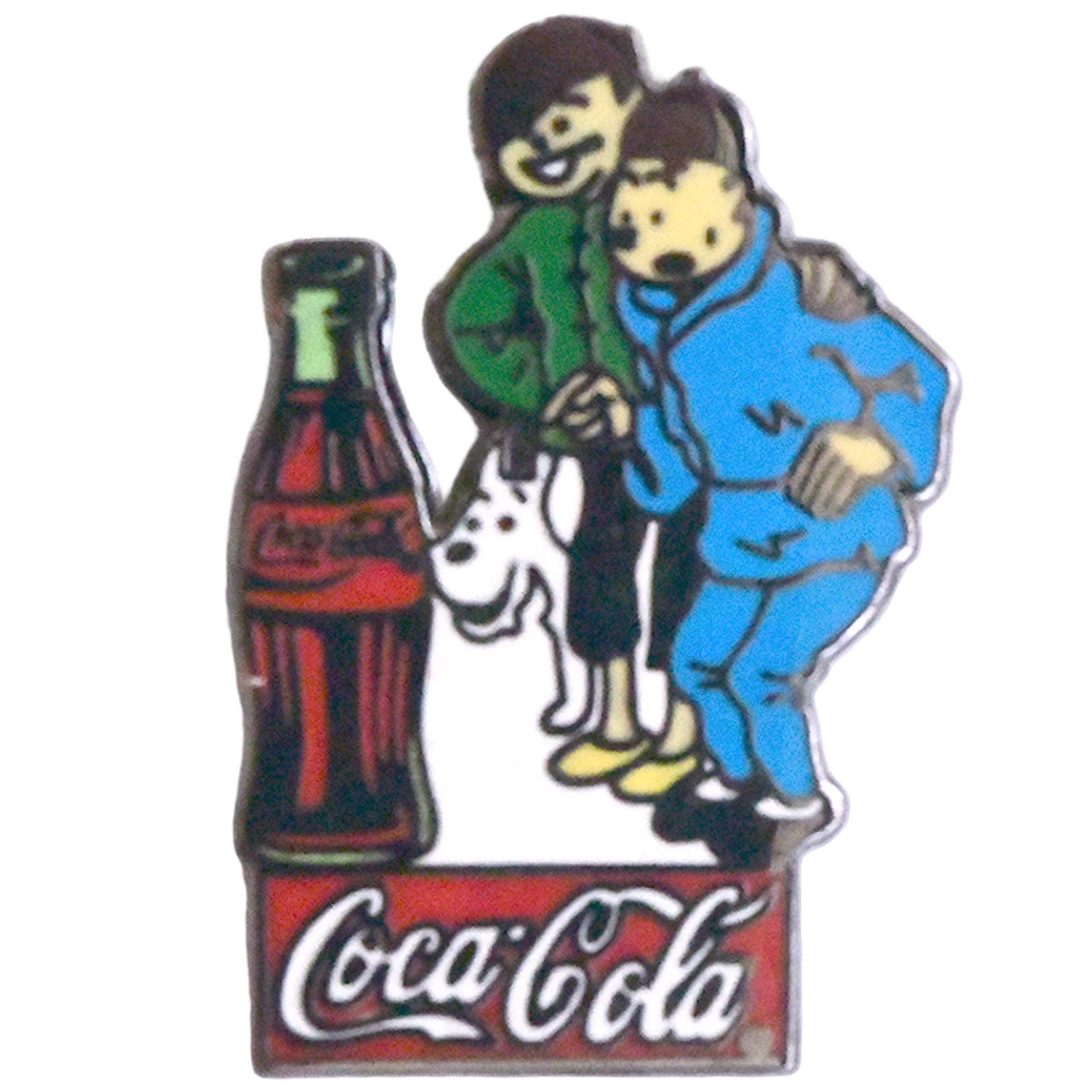 Tintín + Milú + Tchang + Coca Cola