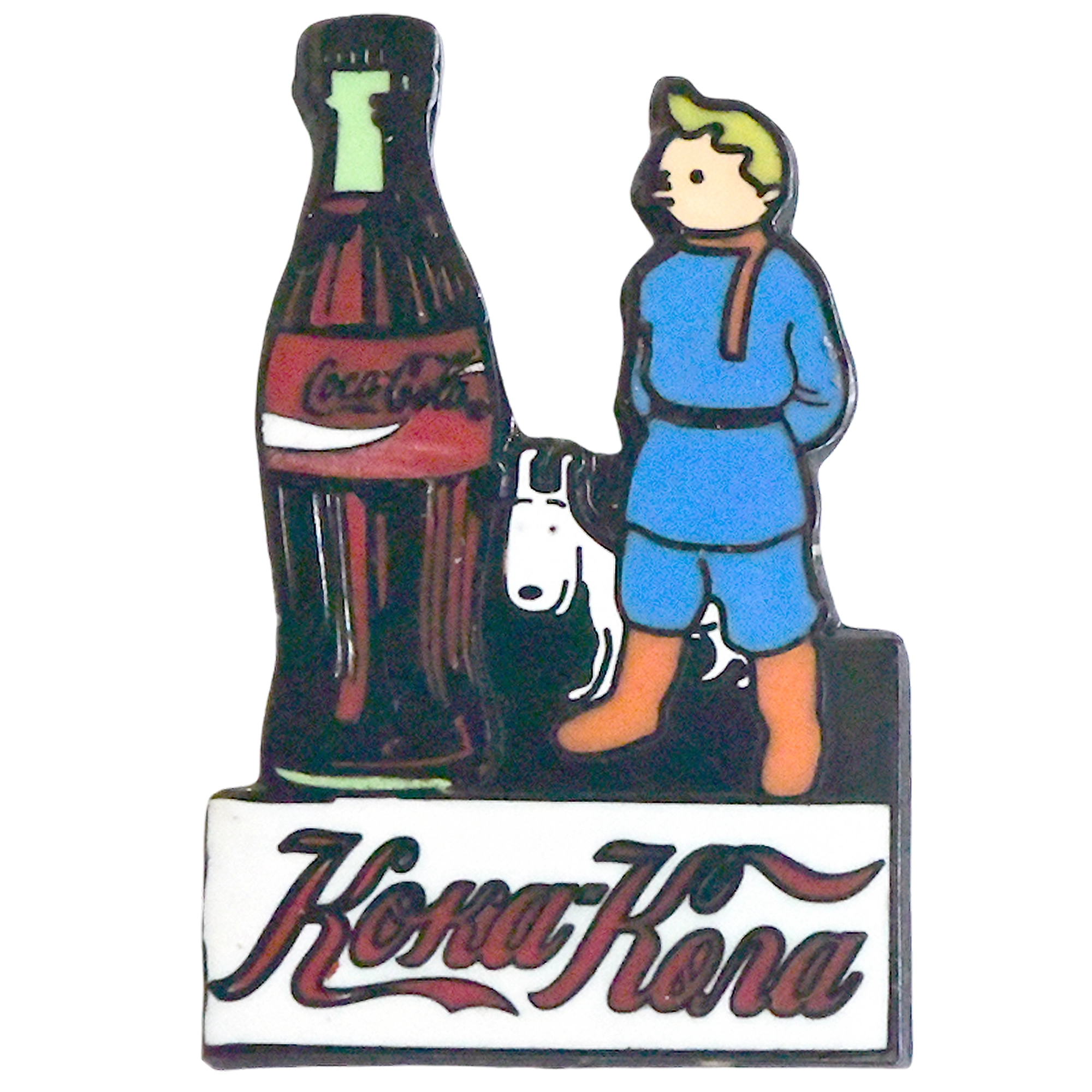 Tintín + Milú + Coca Cola