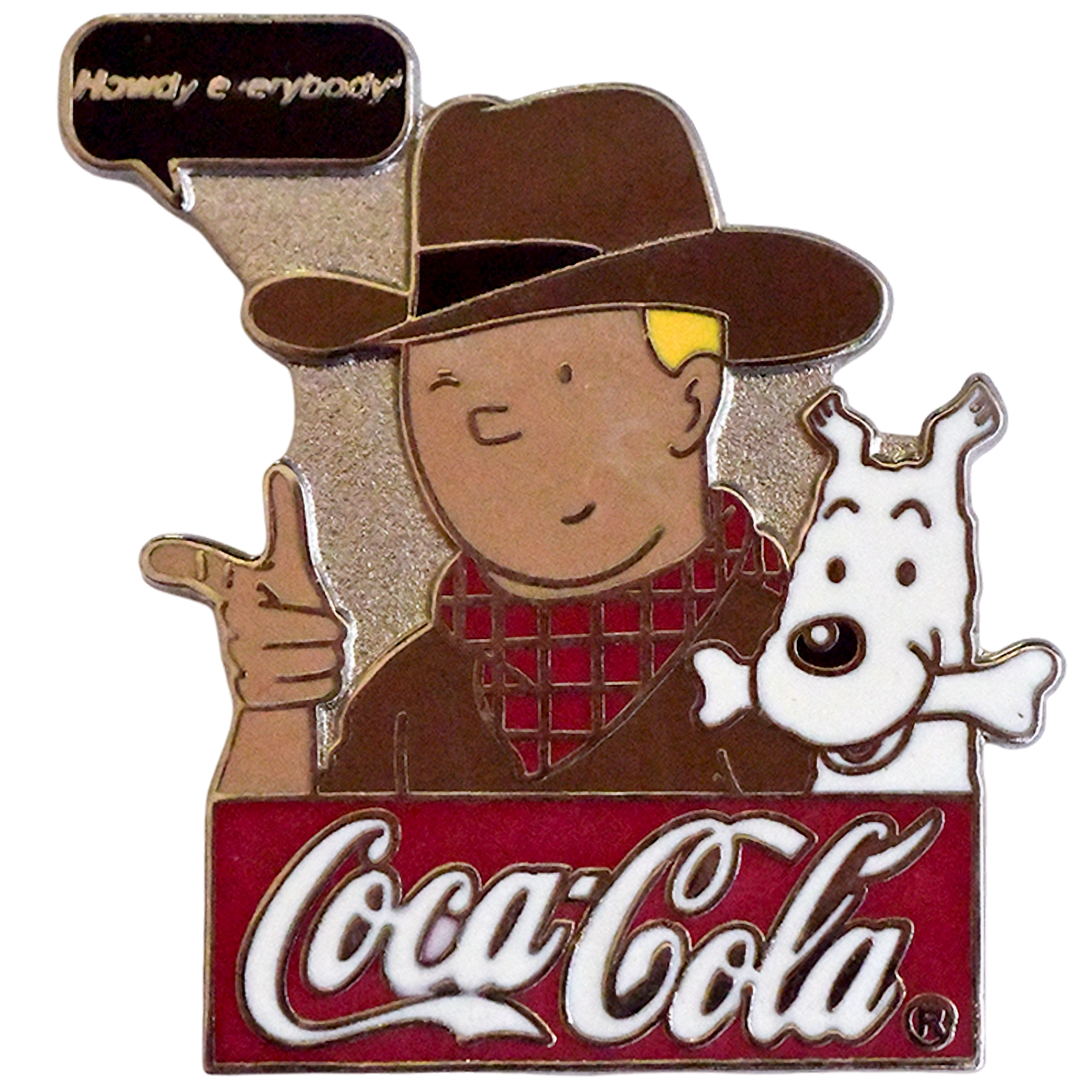Tintín + Milú + Coca Cola