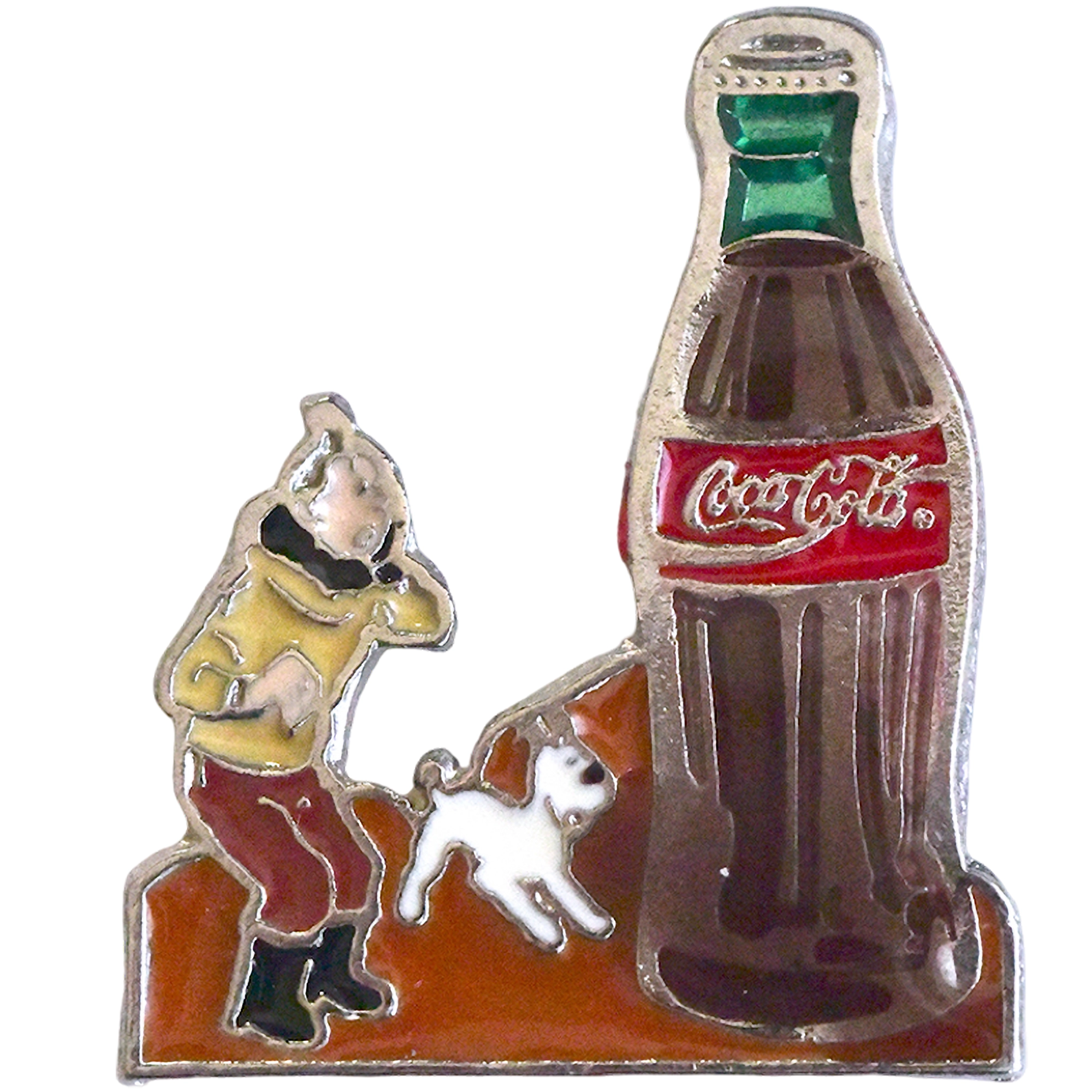 Tintín + Milú + Coca Cola